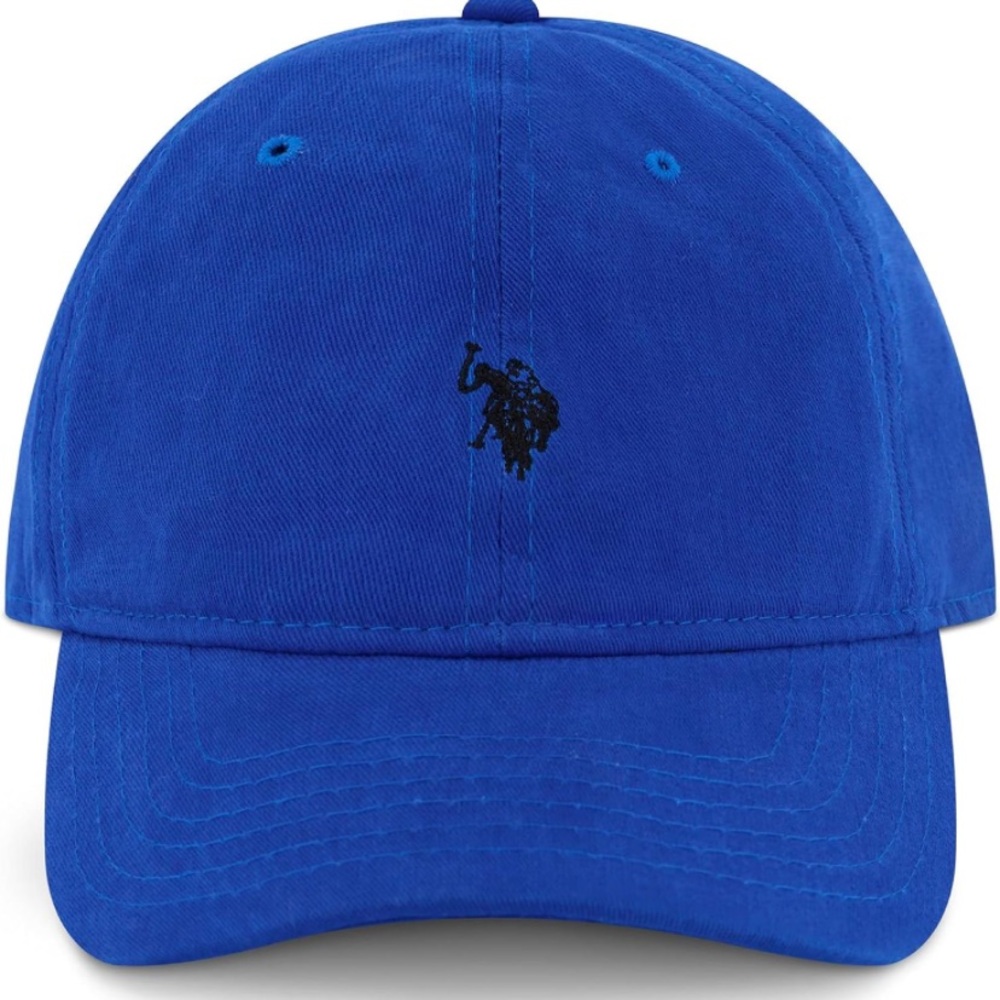 NWOT U.S. Polo Assn. Pony Logo Baseball Hat, 100% Cotton, Adjustable Cap